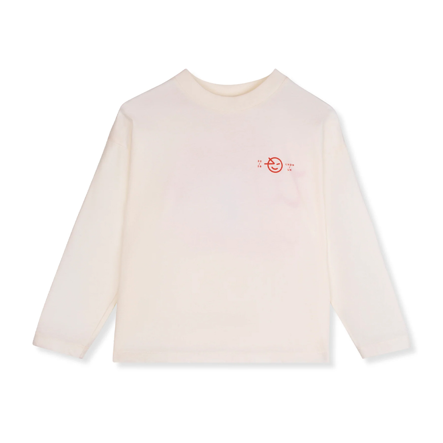TWK LONG SLEEVE TEE ECRU - WYNKEN