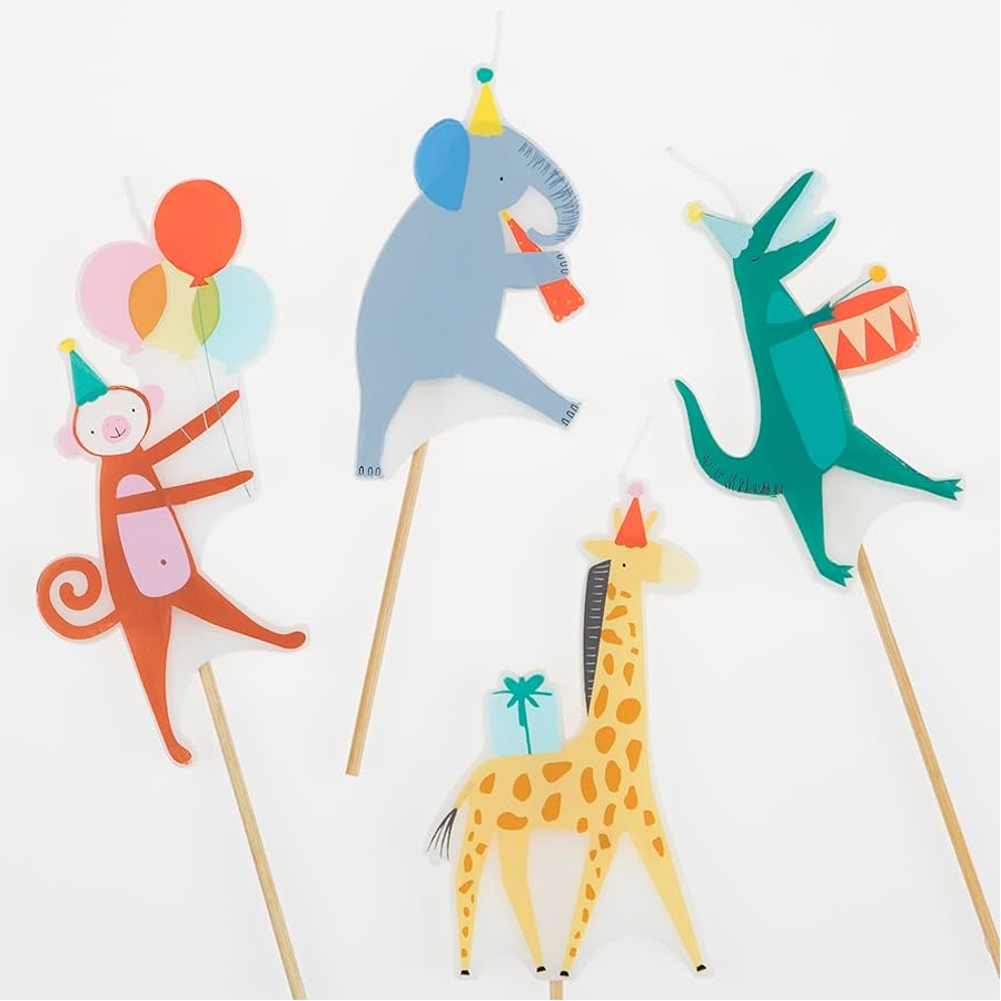Animal Parade Candles - MERI MERI - Image 2