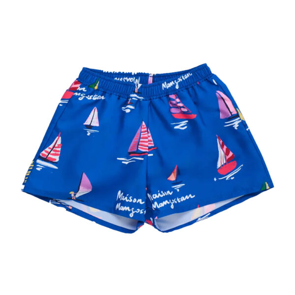 Barcos Swimshorts Blue - MAISON MANGOSTAN