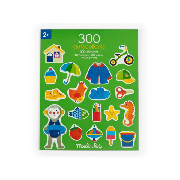 Book of 300 stickers Les Popipop - MOULIN ROTY