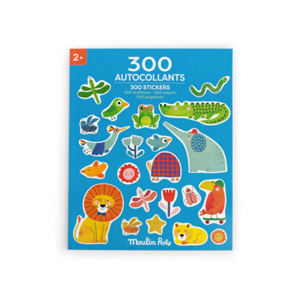 Book of 300 stickers Les Toupitis - MOULIN ROTY