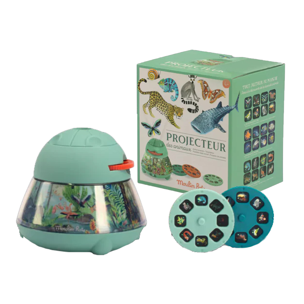 Boxes of 3 projector discs Animals - MOULIN ROTY
