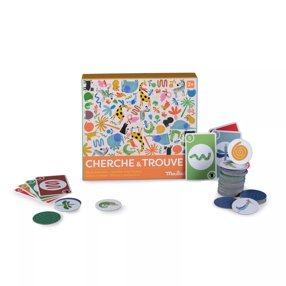 Find and seek game Les Toupitis - MOULIN ROTY