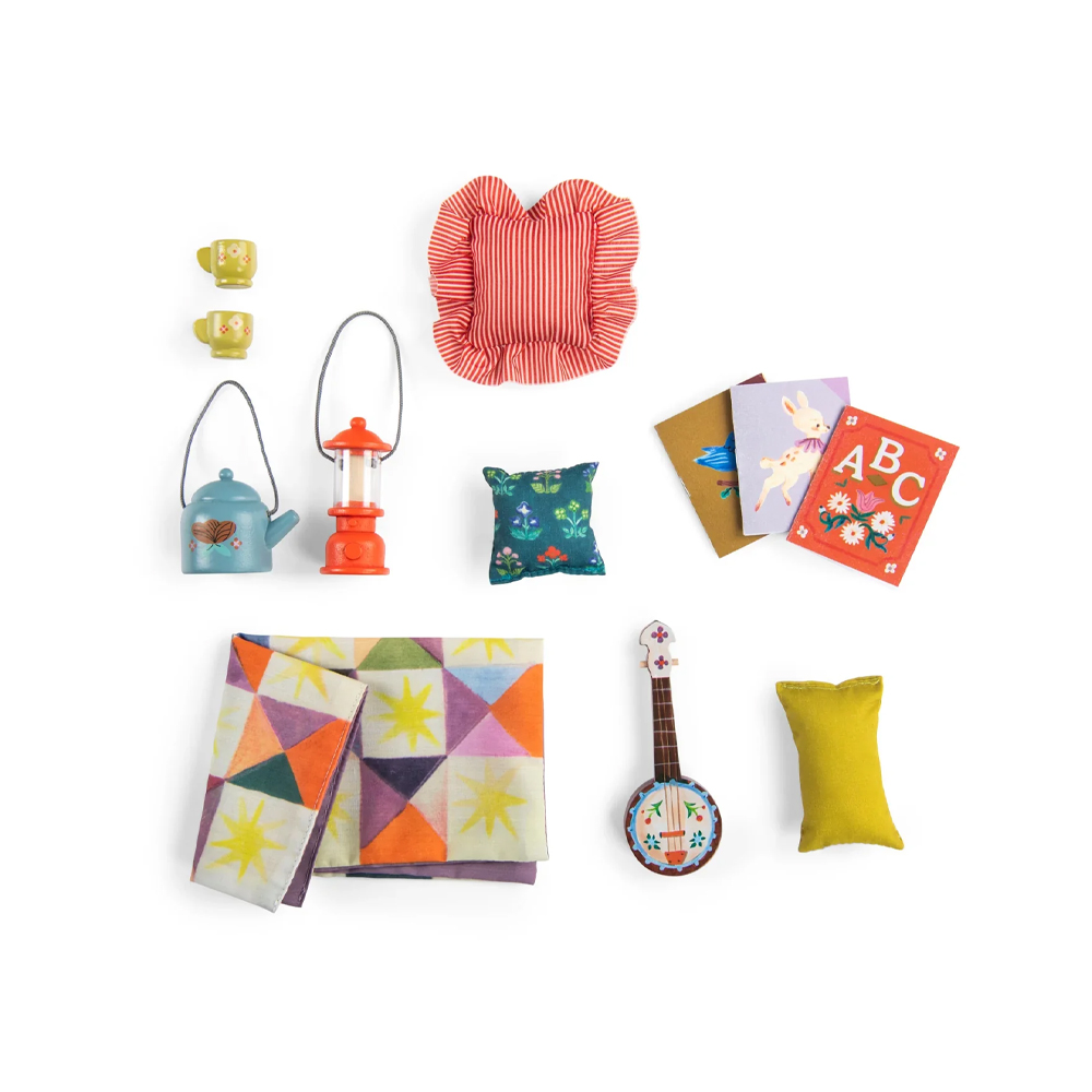 Fireside accessories set Les Minouchkas - MOULIN ROTY - Image 2