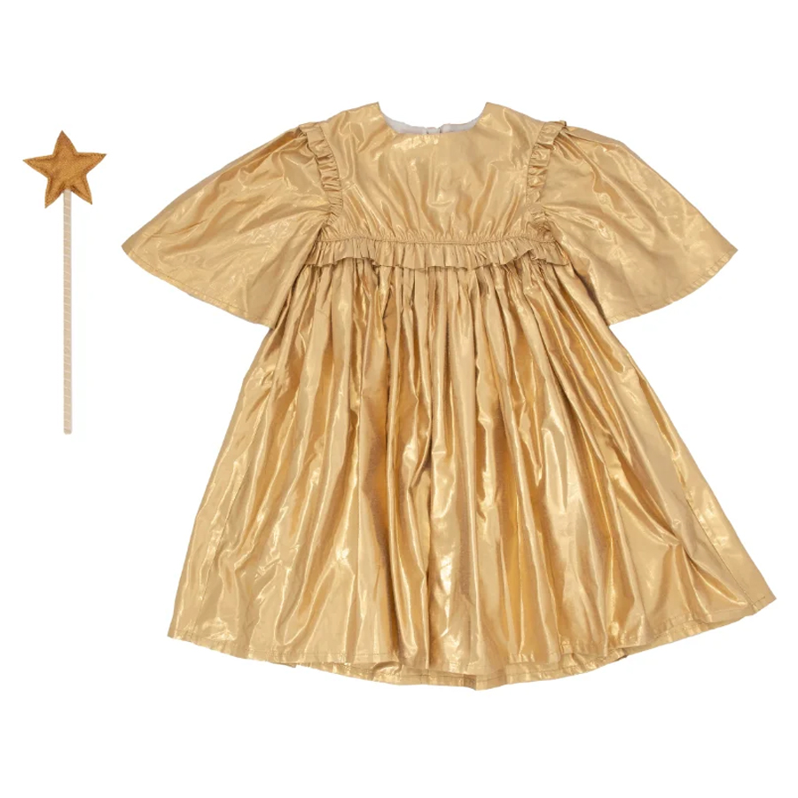 Gold Angel Dress - MERI MERI