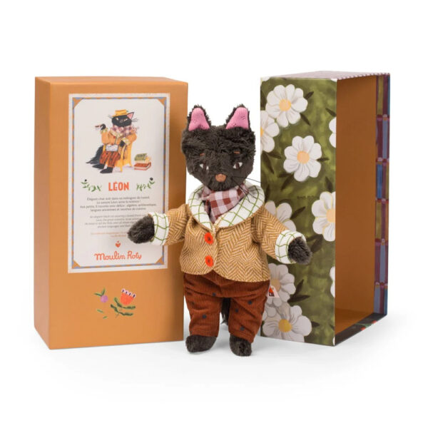 Léon the cat Les Minouchkas - MOULIN ROTY