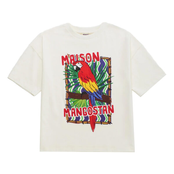 Loros T-Shirt Off White - MAISON MANGOSTAN