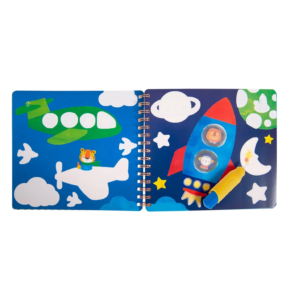 Magic brush painting Les Popipop - MOULIN ROTY - Image 2