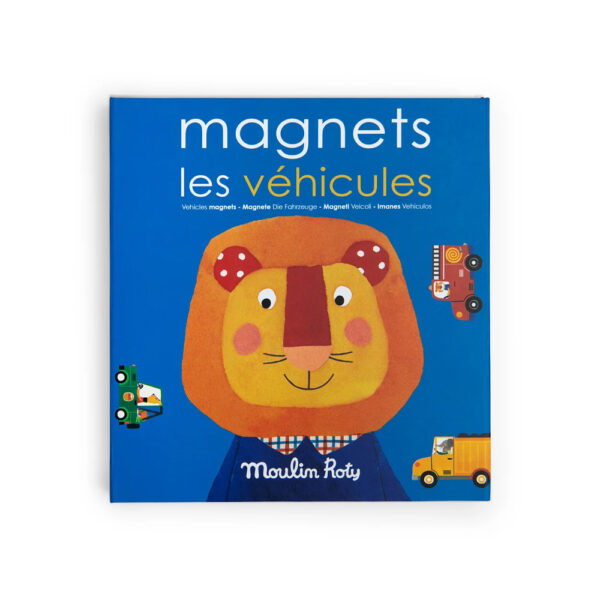 Magnetic game Vehicles Les Popipop - MOULIN ROTY