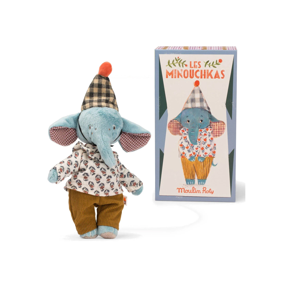Pablo the elephant Les Minouchkas - MOULIN ROTY - Image 2