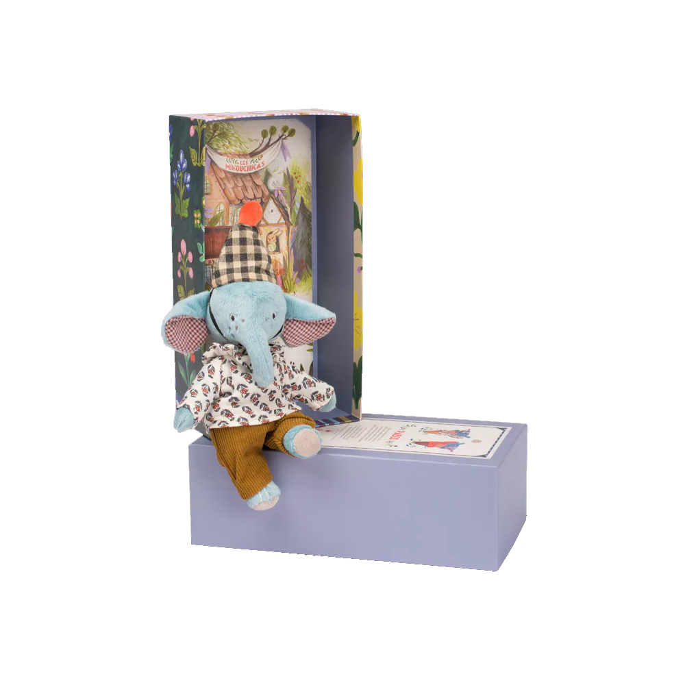 Pablo the elephant Les Minouchkas - MOULIN ROTY