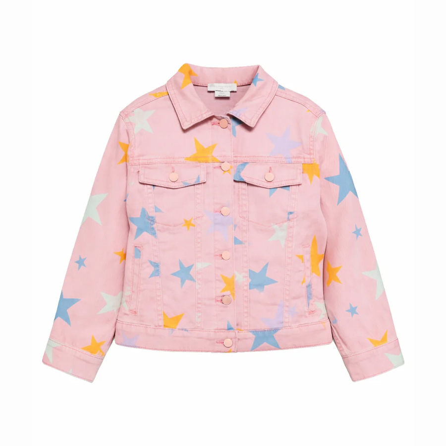 Pink star print jacket - Stella McCartney