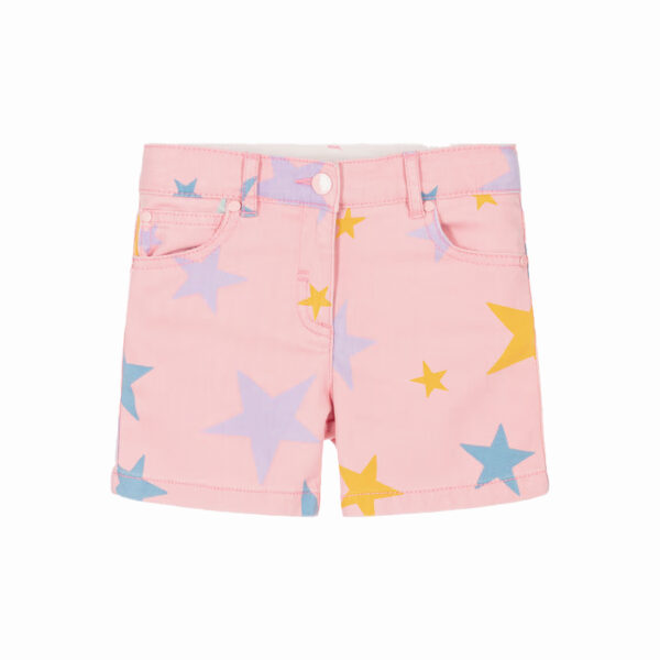 Pink star print short - Stella McCartney