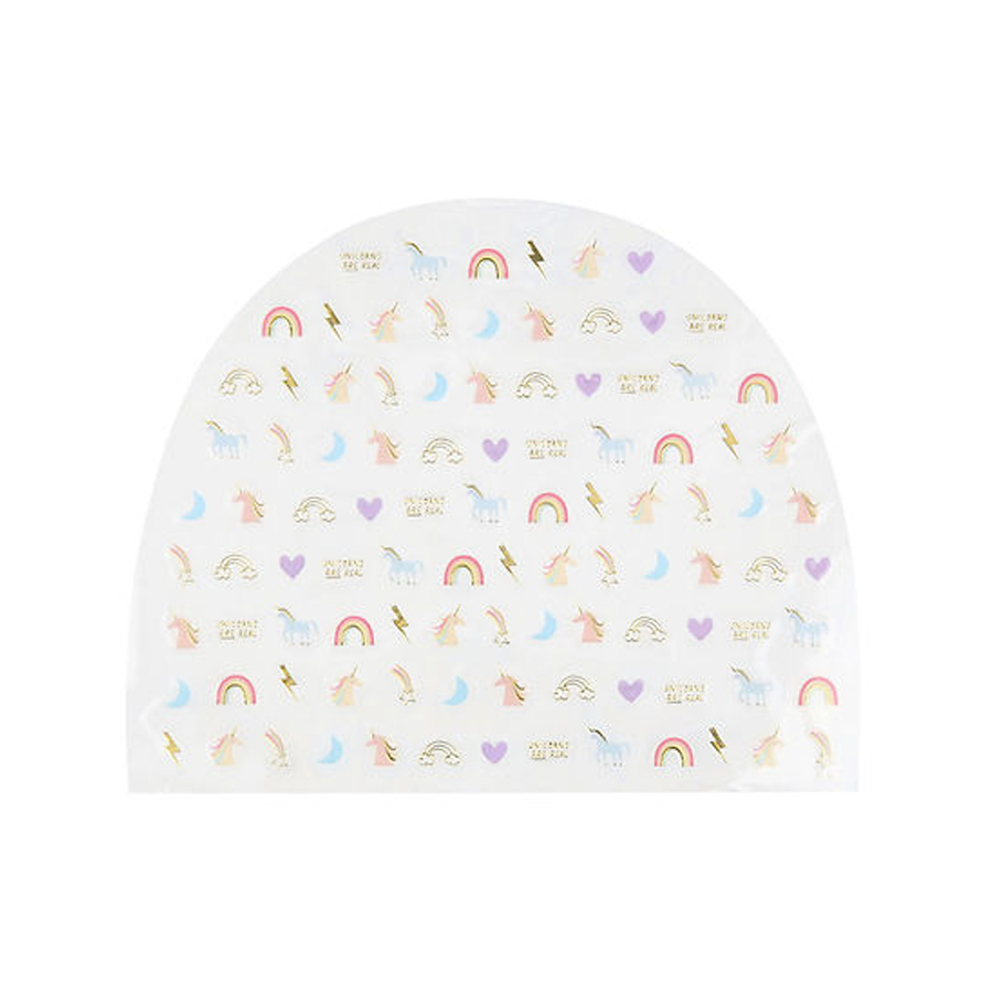 Rainbow Unicorn Nail Stickers - MERI MERI - Image 2