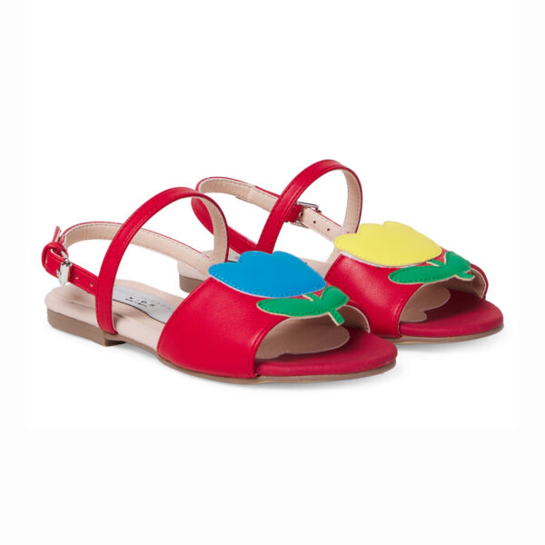 Red Tulip Sandals - Stella McCartney