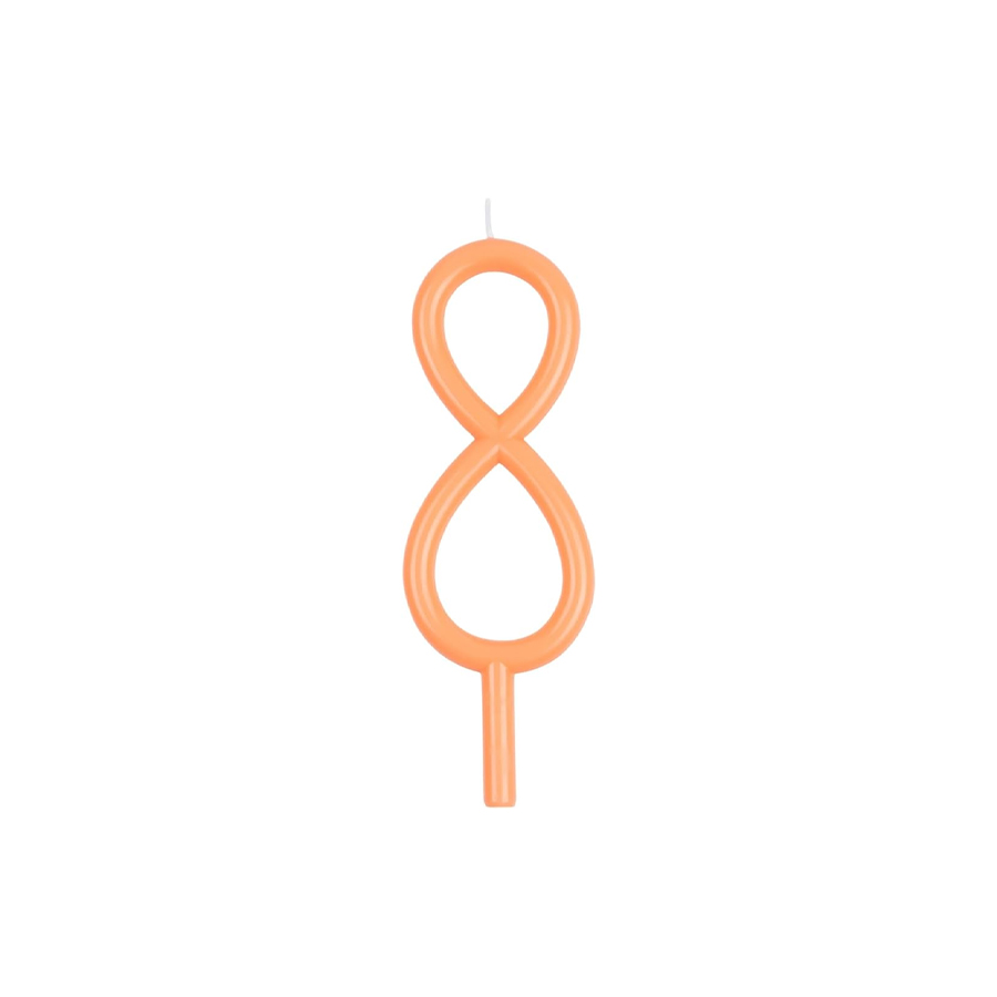 Slim Number 8 Candle - MERI MERI - Image 2