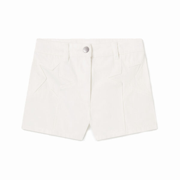 Star Graphic Gabardine Shorts - Stella McCartney