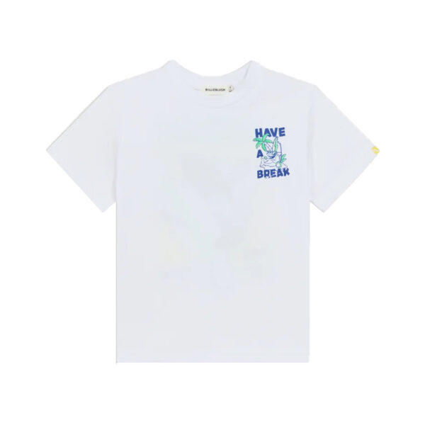 TEE-SHIRT MANCHES COURTES BLANC - BILLIE BLUSH
