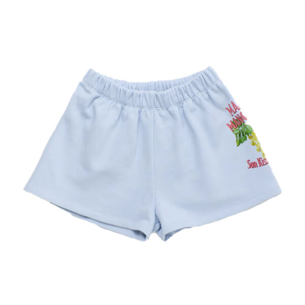 Uvas Sweatshorts Blue - MAISON MANGOSTAN