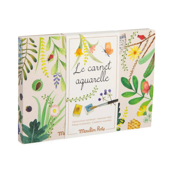 Watercolour notebook Le Jardin du - MOULIN ROTY