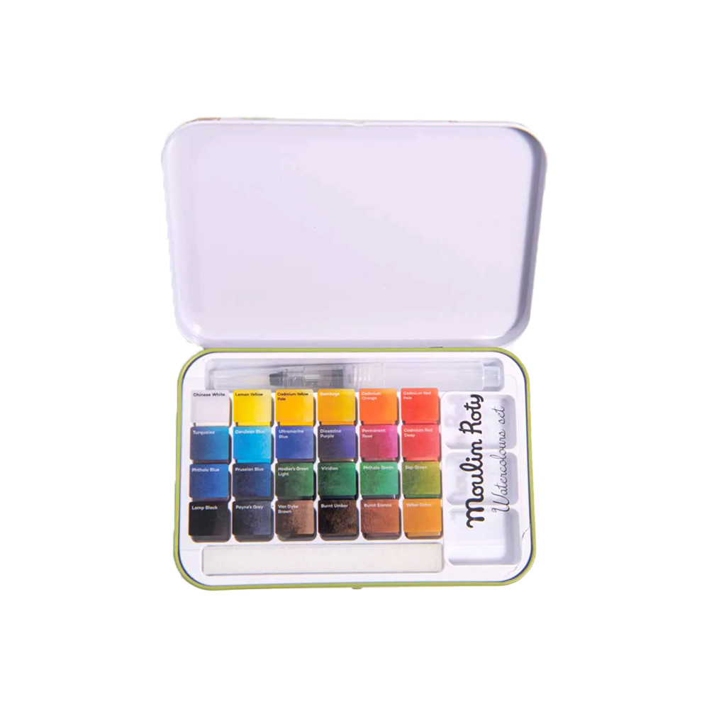 Watercolour set Le jardin du moulin - MOULIN ROTY - Image 2