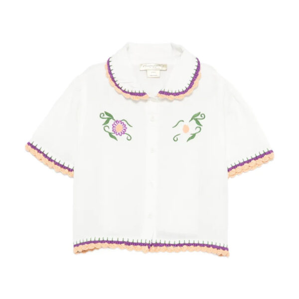 White peter pan collar t-shirt - Stella McCartney