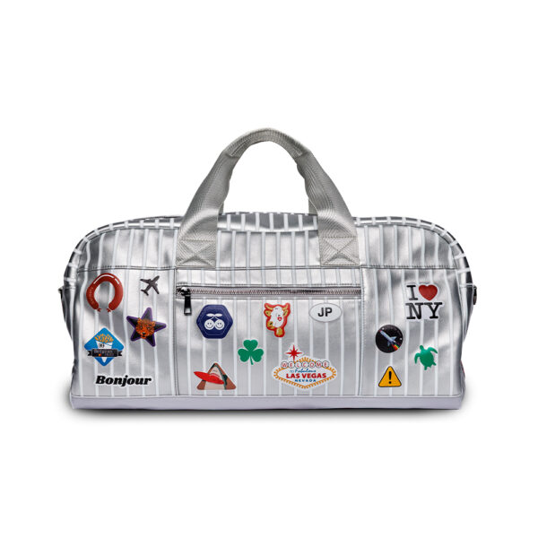 Caroline Weekend Bag - Jetsetter Silver - JEUNE PREMIER