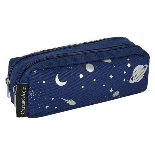 Double pencil case Cosmic Expedition - Caramel Et Cie