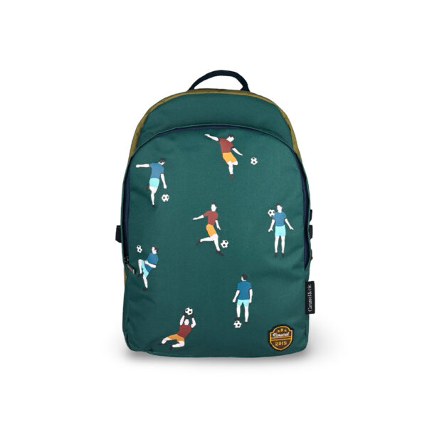Large backpack Satchel Playground – Vintage Football Spirit - Caramel Et Cie