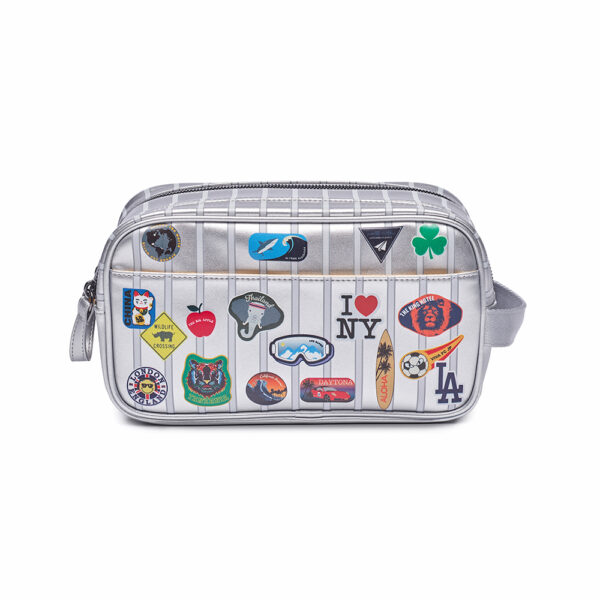 Travel Pouch - Jetsetter Silver - JEUNE PREMIER