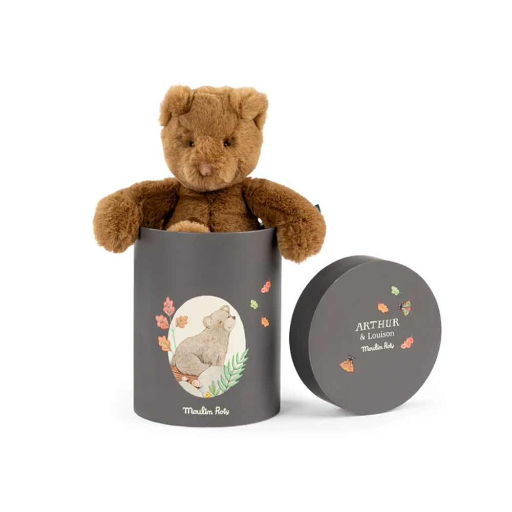 Arthur bear doll (in a box) Arthur & - MOULIN ROTY