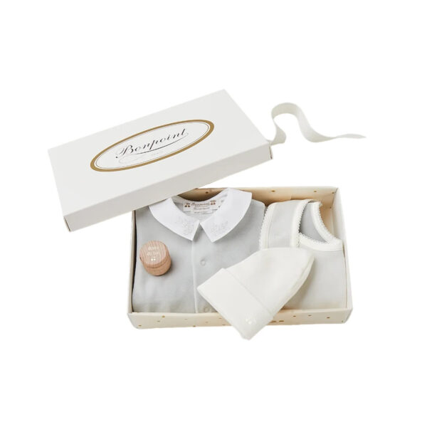 Birth Set Birth Box Prince - Blue Grey - BONPOINT
