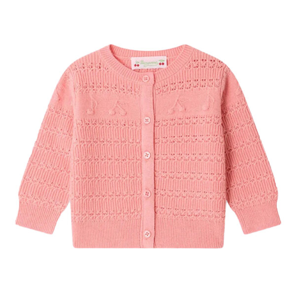 Cardigan Mahana Cardigan - Candy Pink - BONPOINT
