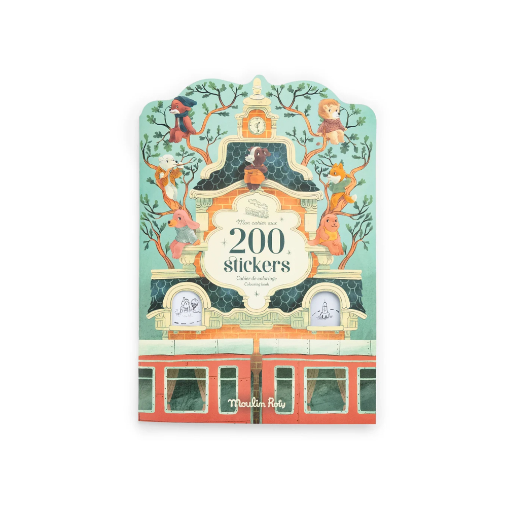 Colouring book + stickers (20 pages) La - MOULIN ROTY