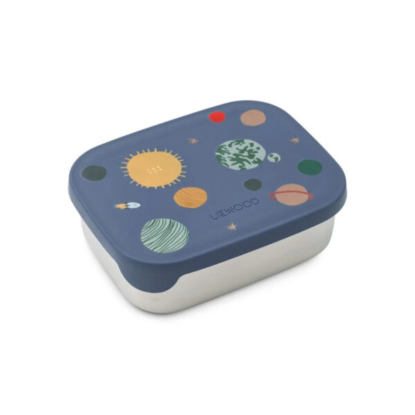 Arthur Printed Lunchbox - Universe / Classic navy - LIEWOOD