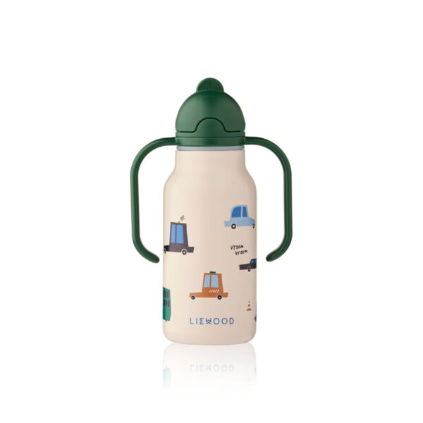 Kimmie Water Bottle 250 ml - Cars / Sandy - LIEWOOD