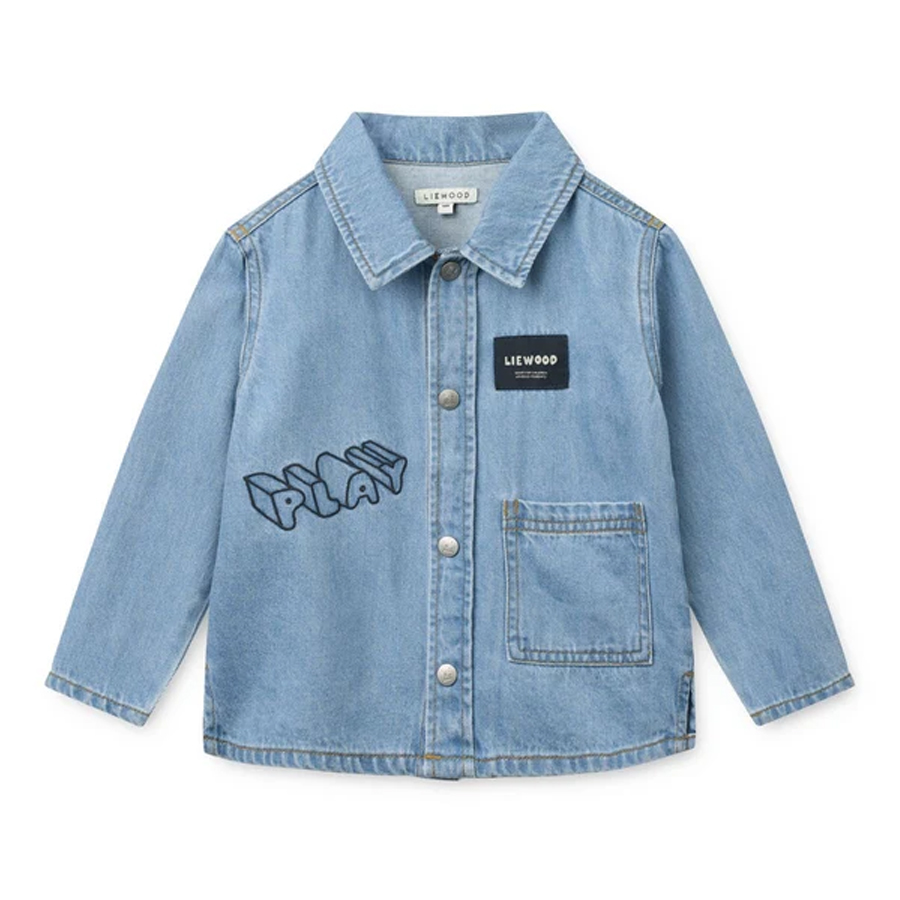 Borris Placement Light Denim Pants - Play / Denim - LIEWOOD