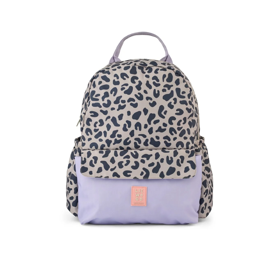 Lennon School Backpack - Mega leo mist mix - LIEWOOD