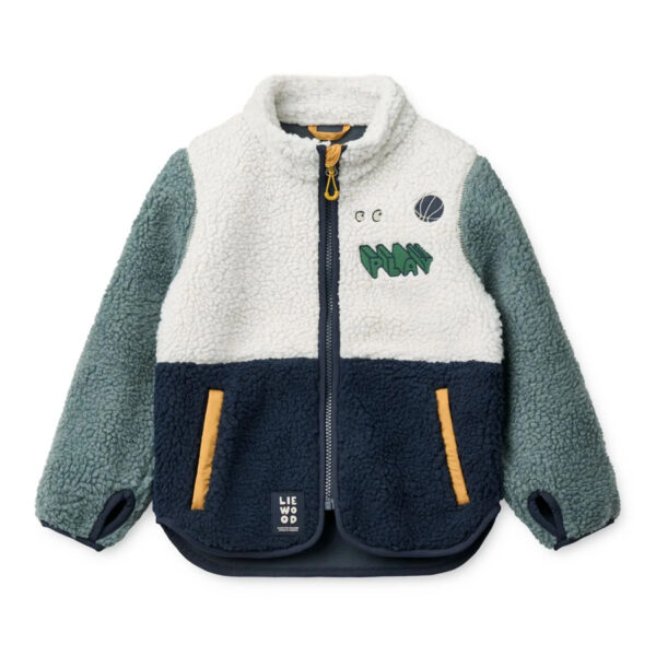 Nolan Pile Jacket - Play mix - LIEWOOD