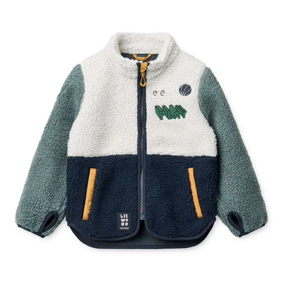 Nolan Pile Jacket - Play mix - LIEWOOD