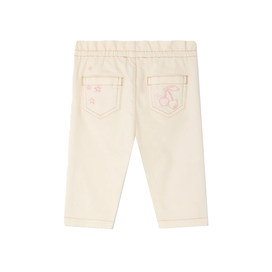 Pants Luciole Pants - Ecru - BONPOINT - Image 2