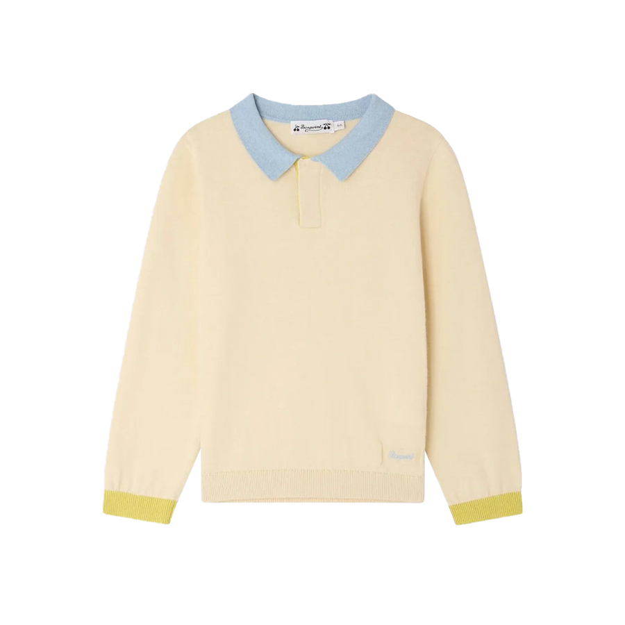 Polo Shirt Mae Polo Shirt - Ecru - BONPOINT