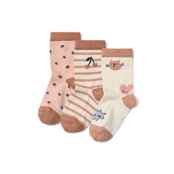 Silas Socks 3-Pack - Mood mix - LIEWOOD