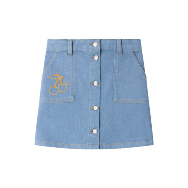 Skirt Dexie Skirt - Blue Grey - BONPOINT