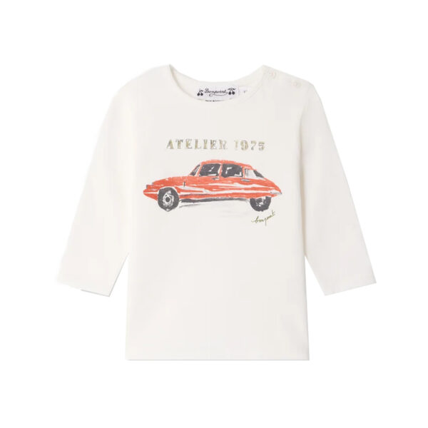 T-Shirt Tahsin T-Shirt - Off White - BONPOINT