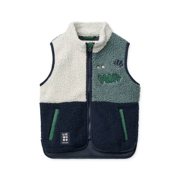 Vada Pile Vest - Play mix - LIEWOOD