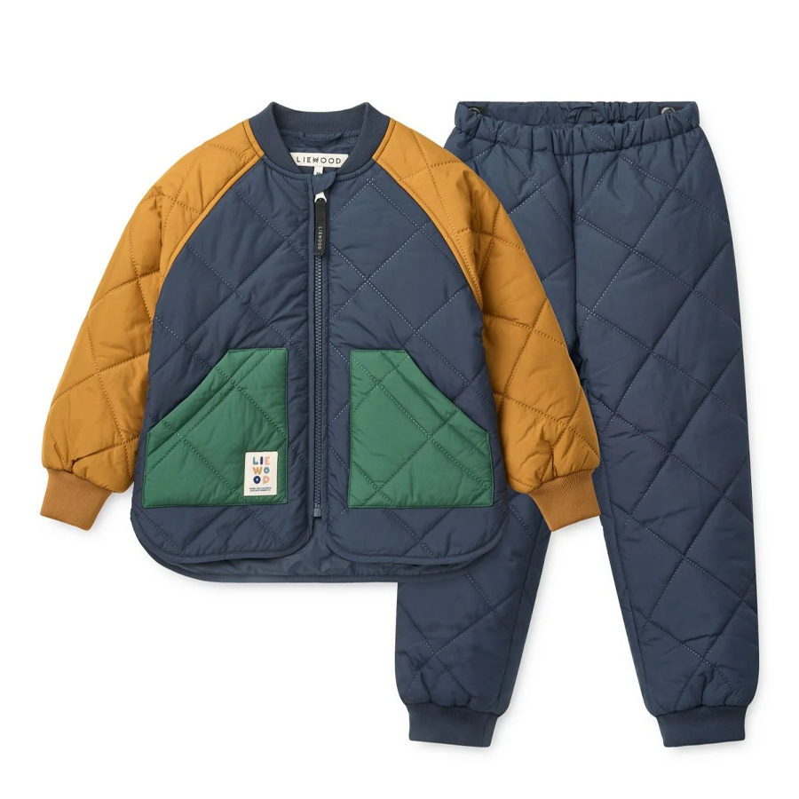 Zella Thermo Set - Classic navy multi mix - LIEWOOD