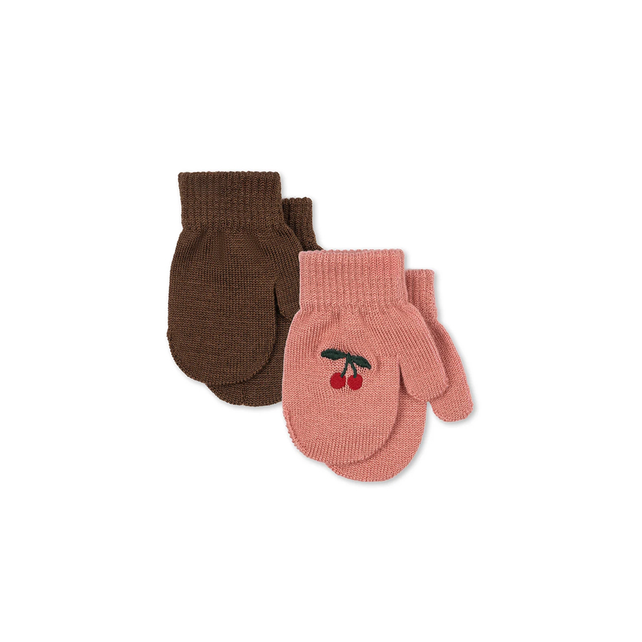 2 pack filla mittens - sorbet - KONGES SLOEJD