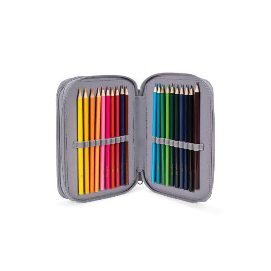 Clover pencil case - sleet - KONGES SLOEJD - Image 2