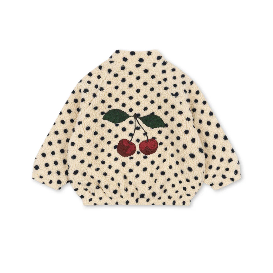 Jody embroidery teddy jacke - dot lumiere - KONGES SLOEJD - Image 2
